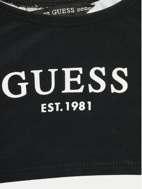 Guess Kupaći Kostim J4GZ04 KCA60 Crna