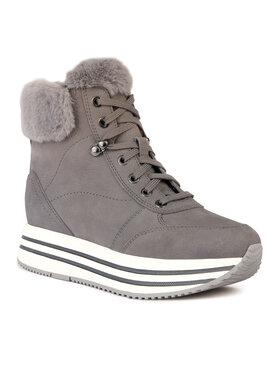 Geox Geox Stiefeletten D Kency D36QHC 00076 C9371 Grau