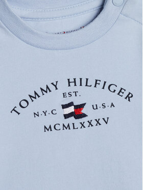 Tommy Hilfiger Bluza Essential KN0KN01918 Modra Regular Fit