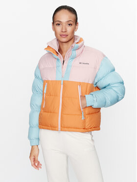 Columbia Columbia Kurtka zimowa Pike Lake™ II Cropped Jacket Pomarańczowy Regular Fit