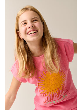 Tumble 'N Dry Tumble 'N Dry T-Shirt TUMBLE Różowy Regular Fit