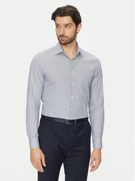 Michael Kors Michael Kors Cămașă MK0DS01293 Albastru Slim Fit