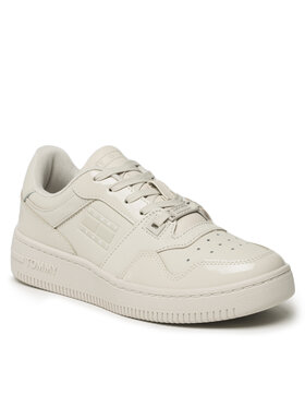 Tommy Jeans Tommy Jeans Snīkeri Tjw Retro Basket Glossy EN0EN02206 Pelēks