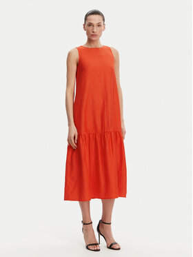 KAOS KAOS Sommerkleid RP1MR066 Orange Regular Fit