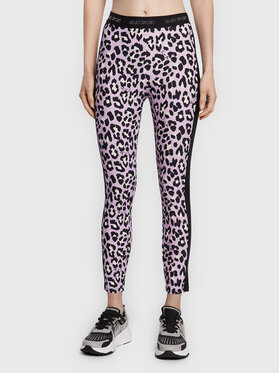 Liu Jo Sport Liu Jo Sport Legginsy TF2257 J7912 Fioletowy Slim Fit