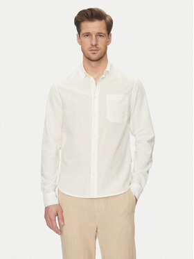 Blend Blend Camicia 20718400 Bianco Regular Fit