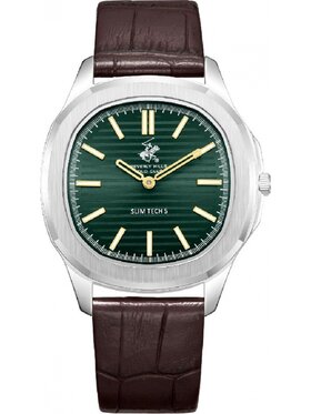 Beverly Hills Polo Club Beverly Hills Polo Club Zegarek BP3919X.372 Zielony