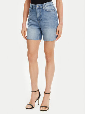 Guess Guess Pantaloni scurți de blugi W5GD47 D5B94 Albastru Regular Fit