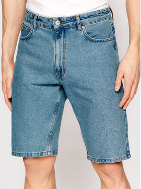 Americanos Americanos Szorty jeansowe Warren Niebieski Regular Fit