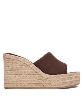 Calvin Klein Calvin Klein Espadrile Wedge Espad 70 Canvas Mg HW0HW03282 Smeđa