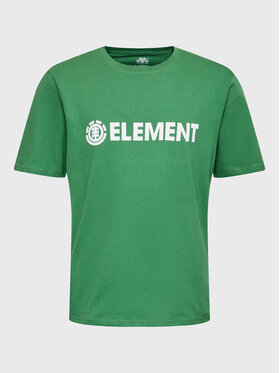Element Element Marškinėliai Blazin ELYZT00155 Žalia Regular Fit