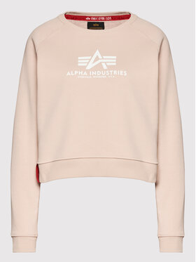 Alpha Industries Alpha Industries Sweatshirt Basic Boxy 128052 Rose Regular Fit
