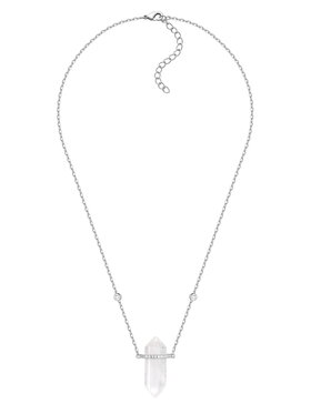 Alicja&Maria Jewellery Alicja&Maria Jewellery Naszyjnik Mood Crystal Srebrne rodowanie