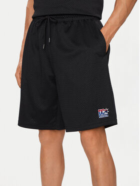 DC DC Sportiniai šortai The Champs Short ADYWS03076 Juoda Regular Fit