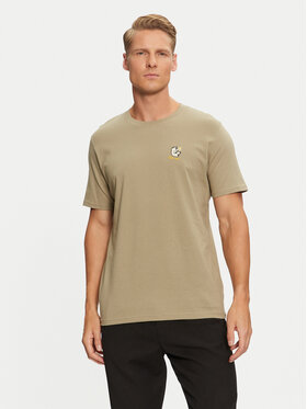 Lindbergh Lindbergh T-krekls 30-400235 Zaļš Relaxed Fit