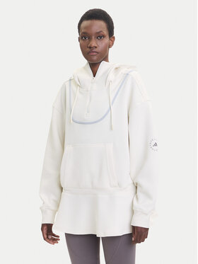 adidas by Stella McCartney adidas by Stella McCartney Majica dugih rukava Peplum JX9108 Bež Loose Fit