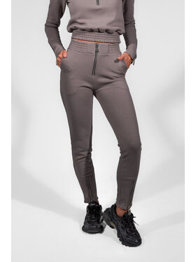 MANDRAGORA MANDRAGORA Spodnie dresowe cudowronka Beżowy Slim Fit