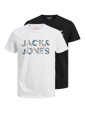 Jack&Jones Junior 2 marškinėlių komplektas Tech Logo 12227000 Spalvota Regular Fit