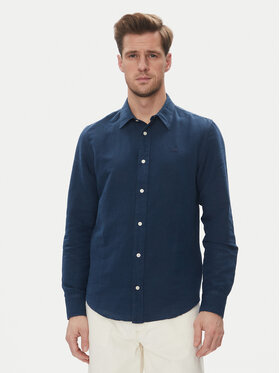 Lee Lee Hemd Patch 112364107 Blau Regular Fit