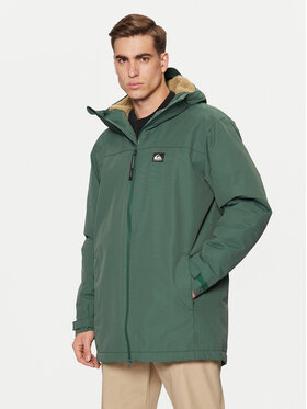 Quiksilver Quiksilver Hanorac Overcast 3K EQYJK04087 Verde Regular Fit