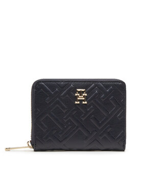 Tommy Hilfiger Tommy Hilfiger Portofel pentru femei Iconic Tommy Med Za Mono AW0AW14342 Bleumarin