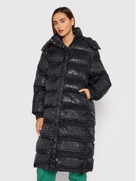 ROTATE ROTATE Kurtka zimowa Tina RT789 Czarny Relaxed Fit