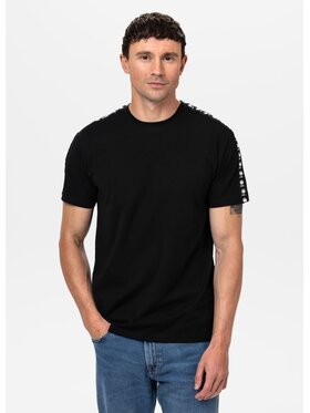 PITBULL PITBULL T-Shirt TAPE NUGGET Czarny Regular Fit