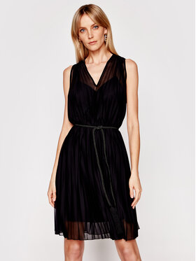 Marella Marella Kokteilinė suknelė Nilly 36210712 Juoda Regular Fit