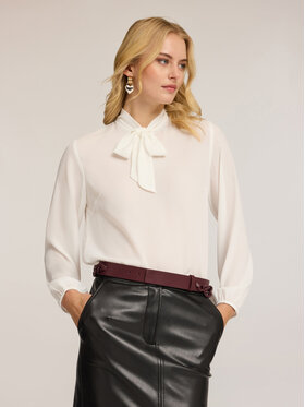 Motivi Motivi Blusa 2038Q001942N011 Bianco Regular Fit