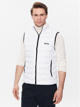 Boss Boss Telovnik 50472473 Bela Regular Fit