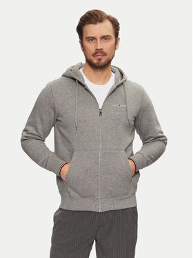 Tommy Hilfiger Tommy Hilfiger Bluză Small Logo MW0MW37687 Gri Regular Fit