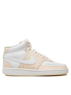 Nike Nike Сникърси Court Vision Mid CD5436 800 Кремав
