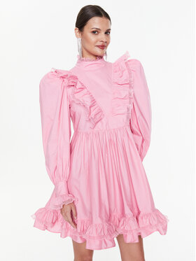 Custommade Custommade Φόρεμα κοκτέιλ Louisa 999369445 Ροζ Regular Fit