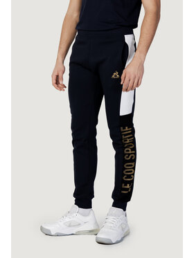 Le Coq Sportif Le Coq Sportif Spodnie garniturowe NOEL Pant Slim N°1 Niebieski Slim Fit