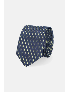 Lancerto Lancerto Krawat Modny Granatowy