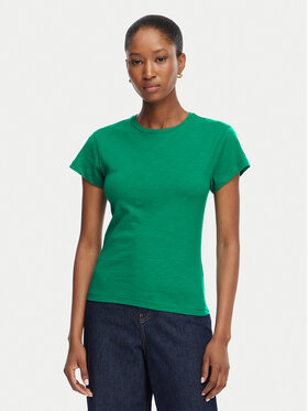 Tommy Hilfiger Tommy Hilfiger T-shirt WW0WW48702 Verde Slim Fit