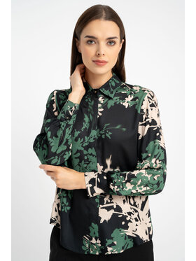 CLICK CLICK Košile 10-6929 Zelená Regular Fit