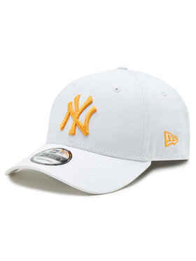 New Era New Era Шапка с козирка New York Yankees League Essential 60358180 Бял