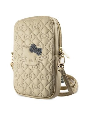 Hello Kitty Hello Kitty Torebka Quilted Bows Strap Złoty