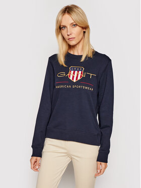 Gant Gant Jopa Archive Shield 4204688 Mornarsko modra Regular Fit