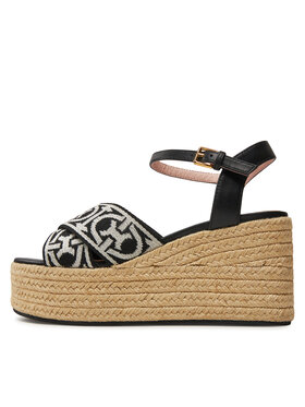 Coccinelle Espadrile E4 QWS 32 01 01 Črna