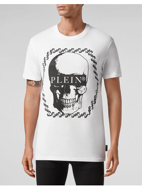 PHILIPP PLEIN PHILIPP PLEIN T-shirt 30976 Bianco Regular Fit