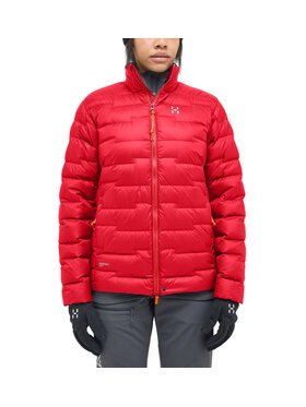 Haglöfs Haglöfs Kurtka puchowa ROC Flash Down Jacket Women Czerwony Regular Fit