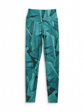 4F 4F Legginsy MULTI ACTIVE Turkusowy Slim Fit