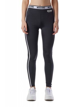 MOSCHINO MOSCHINO Legginsy V6A6814 9404 1555 Czarny Active Fit
