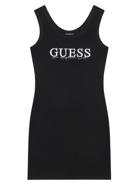 Guess Guess Sukienka codzienna J5GK39 K8RT2 Czarny Regular Fit