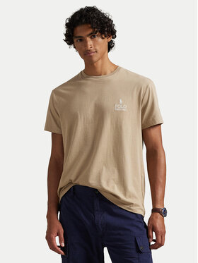 Polo Ralph Lauren Polo Ralph Lauren Marškinėliai 710981136502 Smėlio Regular Fit