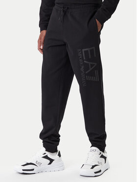 EA7 Emporio Armani EA7 Emporio Armani Teplákové kalhoty 7M001415 AF22266 MC005 Černá Regular Fit