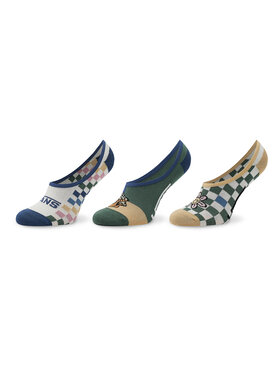 Vans Vans 3er-Set Damen Sneakersocken Checker Buddies Canoodl VN00043VP8X1 Bunt