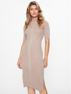 Guess Guess Strickkleid Arielle W3BK40 Z3940 Beige Slim Fit